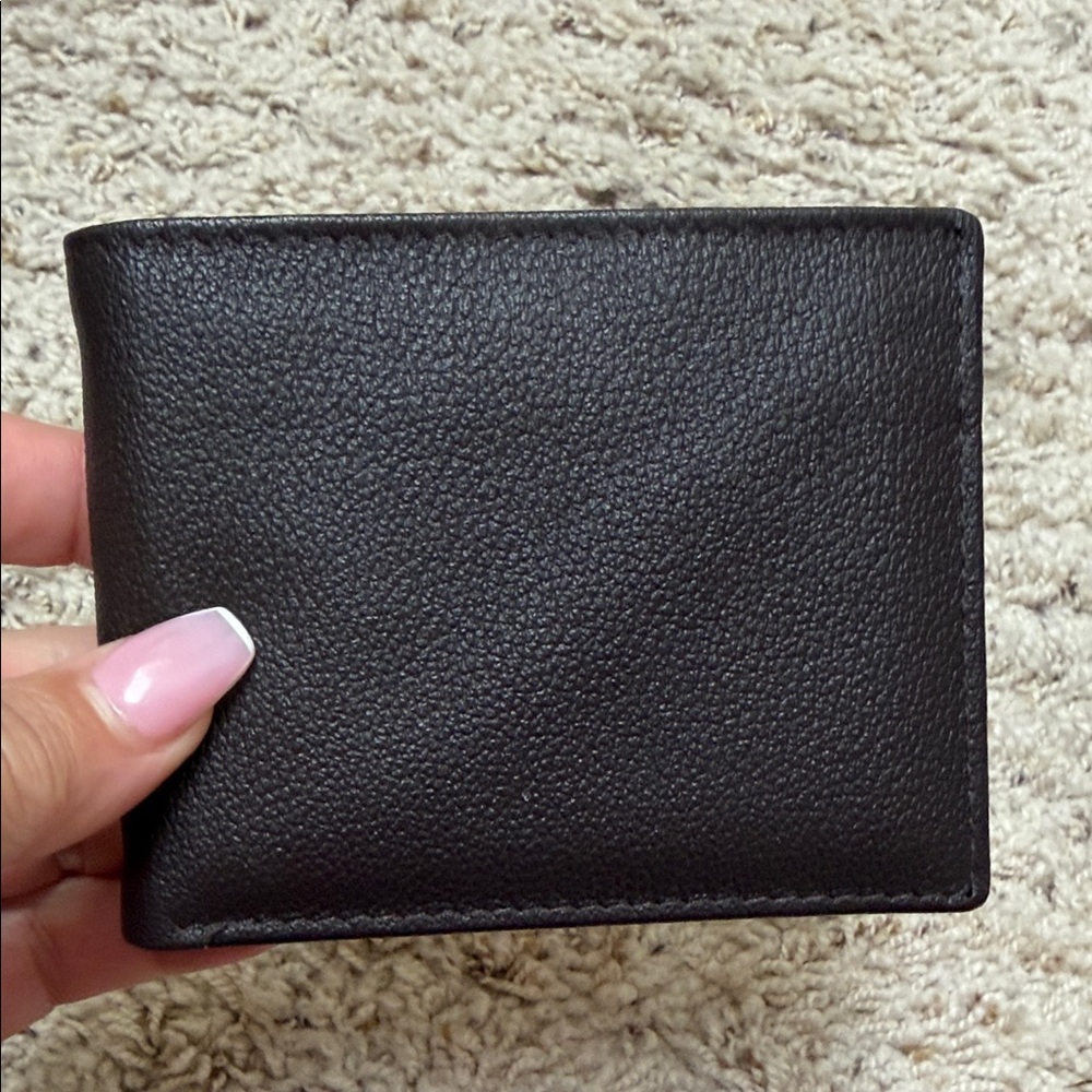 Classic Brown Leather Wallet New